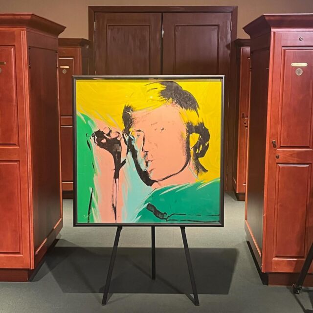 Auction day is here! Our Masters Week Auction comes to a close this evening. Andy Warhol’s Original Jack Nicklaus painting, rare Scotty Cameron putters, Tiger Woods Tournament-Used items, PSA graded items, signed golf flags, and much more! There is truly something in this auction for everyone. All initial bids must be placed by 8pm ET.