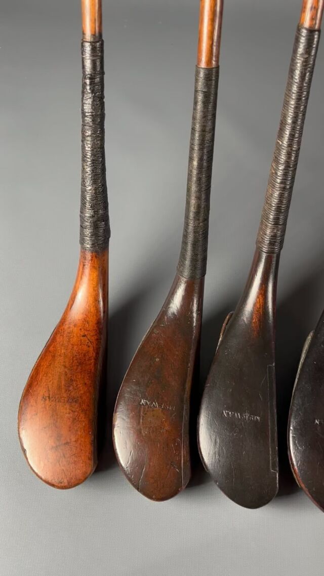 Craftsmanship and ingenuity, just two words that come to mind when handling these golf clubs made over 150 years ago. In this auction, we are pleased to offer 30+ Long Nose clubs from the 1800s. We have examples from some of the finest Clubmakers in history: McEwan, Morris, Dunn, Allen, Knox, Hunter, Jackson, and more. Get in there and check them out - and learn a thing or two from Jeff Ellis’ fantastic descriptions!