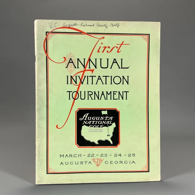 An original program from the 1934 Masters. One of the most sought after pieces in the golf collecting hobby and the Masters artifact we get asked about most often. Swipe for a sneak peek of what’s inside 👀

Available in Lot 18 of our Premier Auction